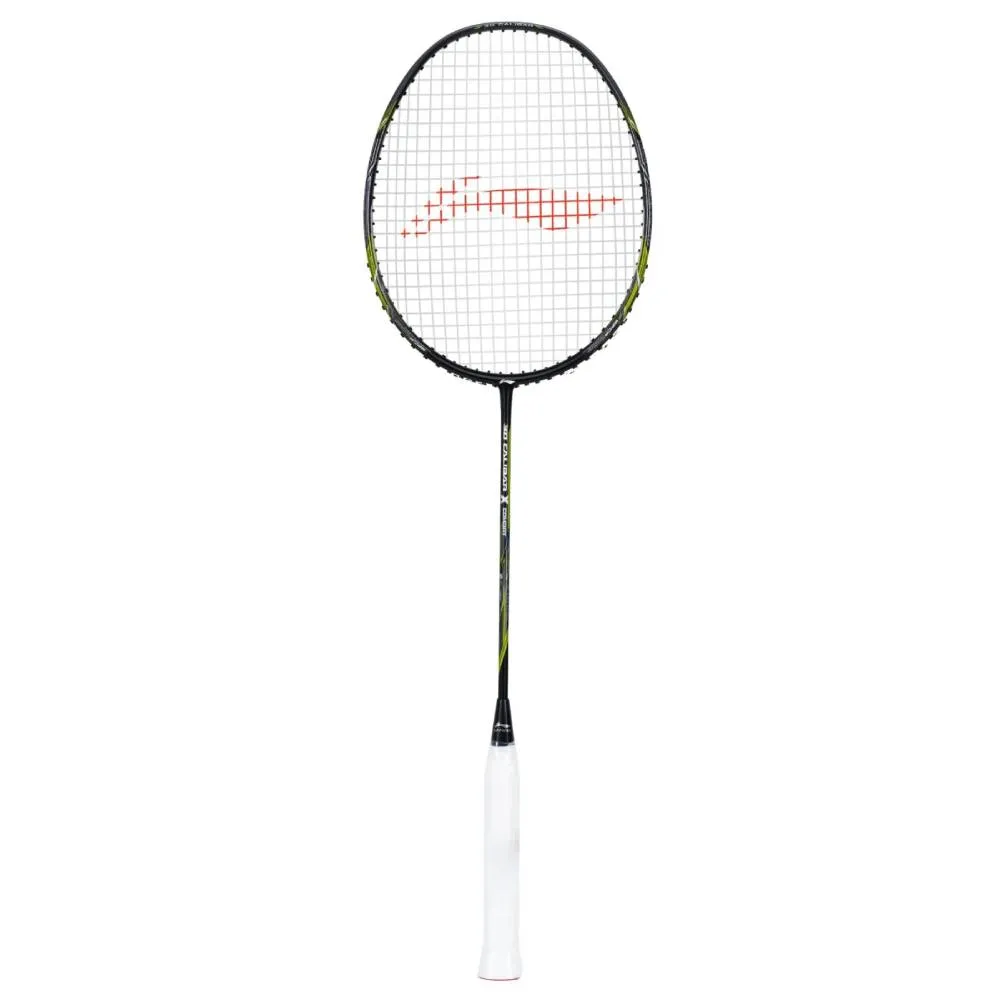 Li-Ning 3D Calibar X Combat Unstrung Badminton Racquet (Black/Lime)