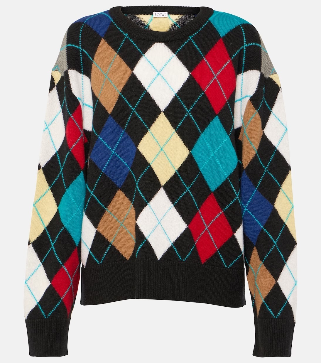 LOEWE  |Argyle sweater in wool