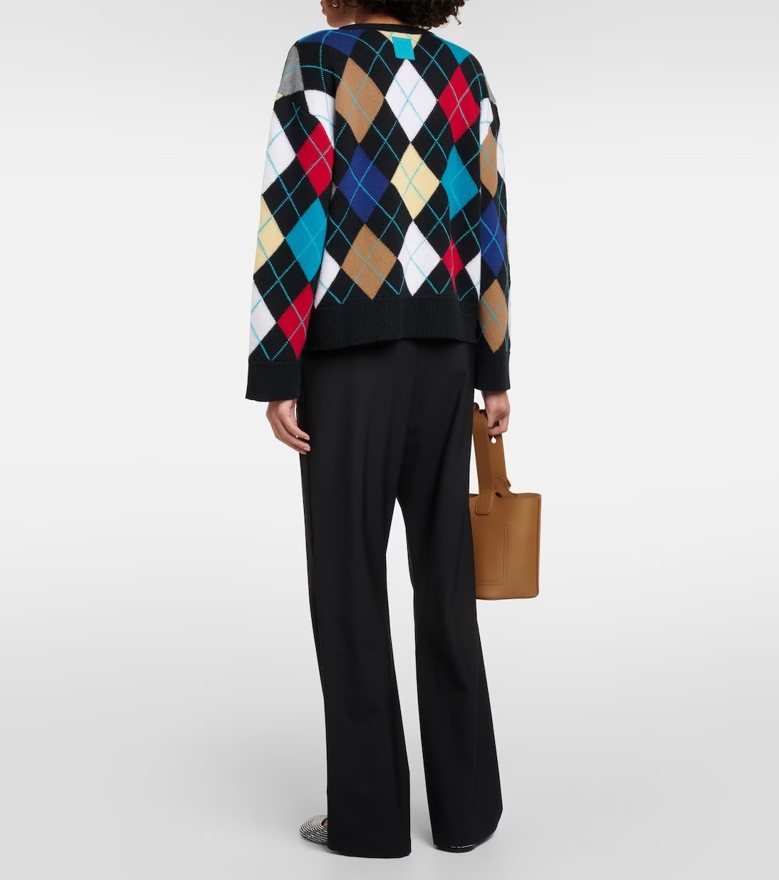 LOEWE  |Argyle sweater in wool