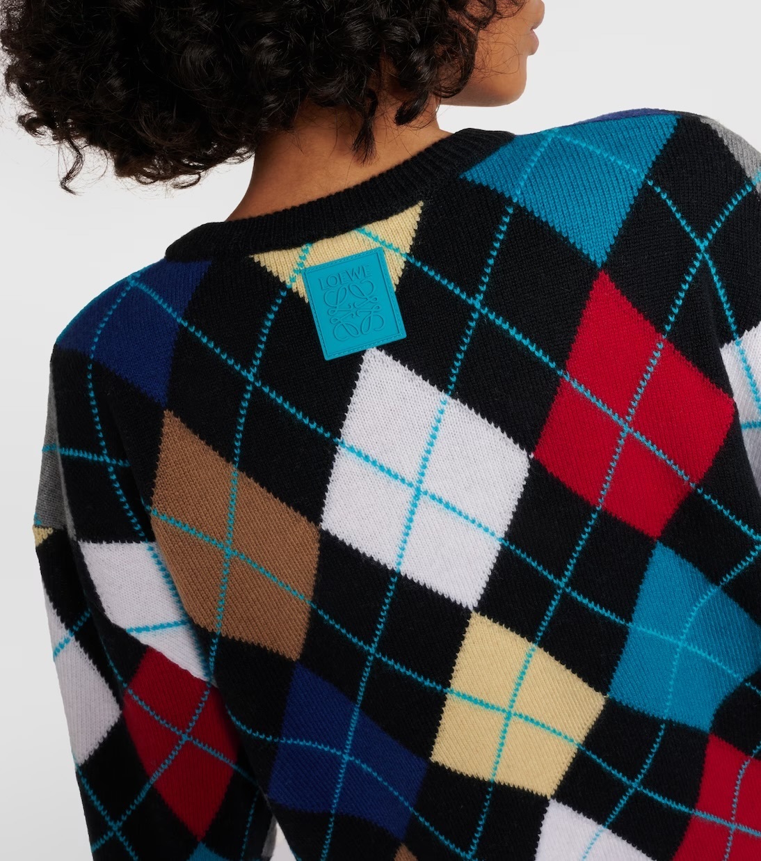 LOEWE  |Argyle sweater in wool