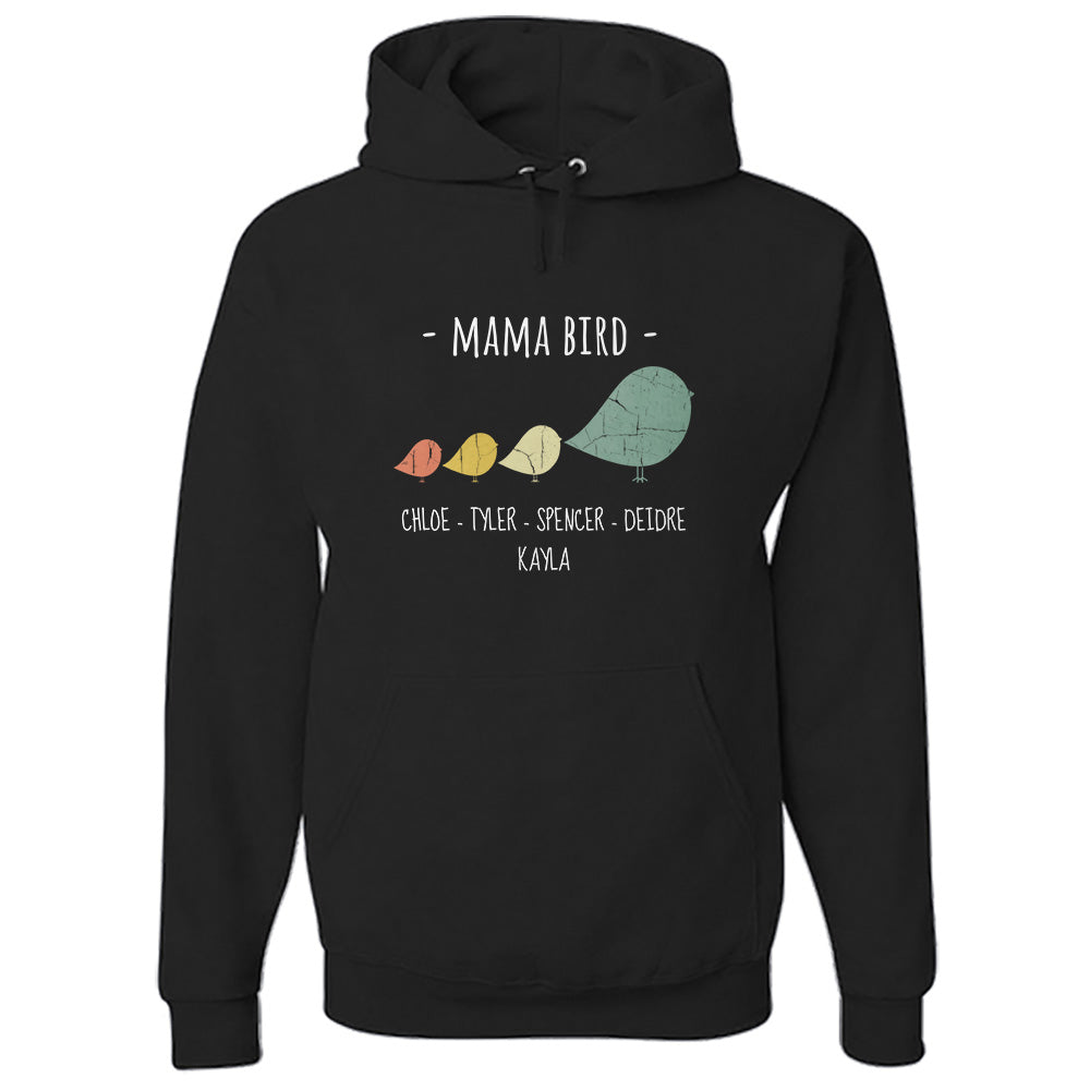 Mama Bird Personalized Hoodie