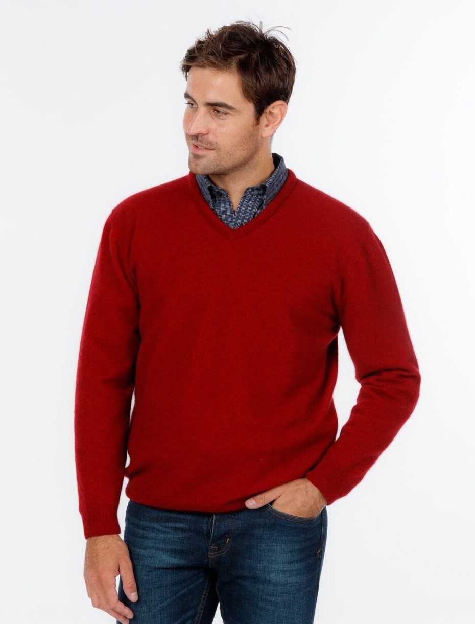 Mens V Neck Sweater