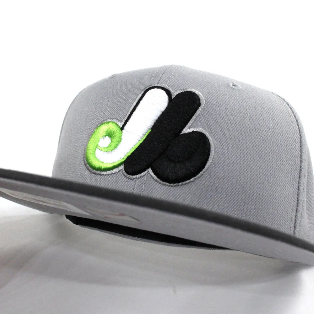 Montreal Expos New Era Fitted 59Fifty Hat (Air Max 95 Gray Under Brim)