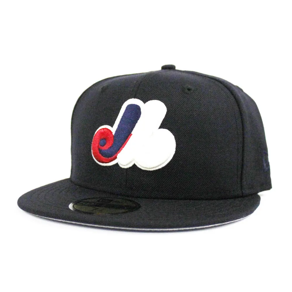 Montreal Expos New Era Fitted 59Fifty hat (Joran Retro 12 Japan Gray Under Brim)