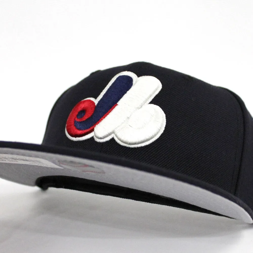 Montreal Expos New Era Fitted 59Fifty hat (Joran Retro 12 Japan Gray Under Brim)