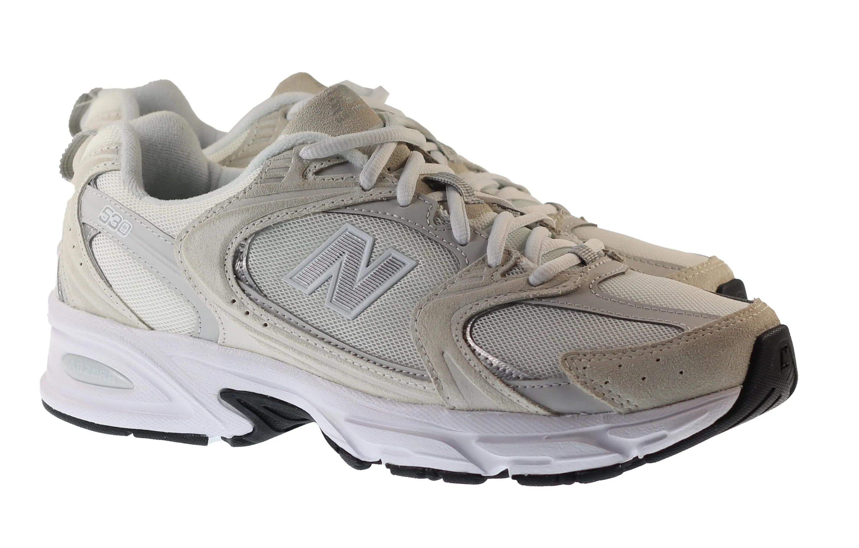 New Balance Trainers Mens 530 Sea salt with grey matter and white