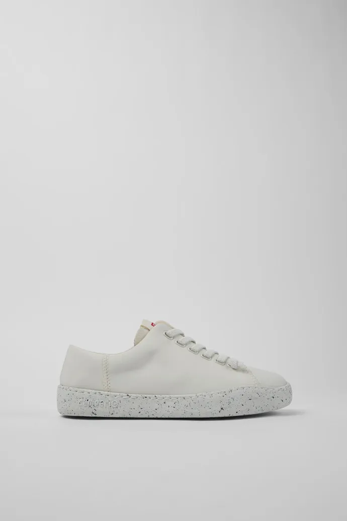 Peu Touring White Textile Sneaker for Women