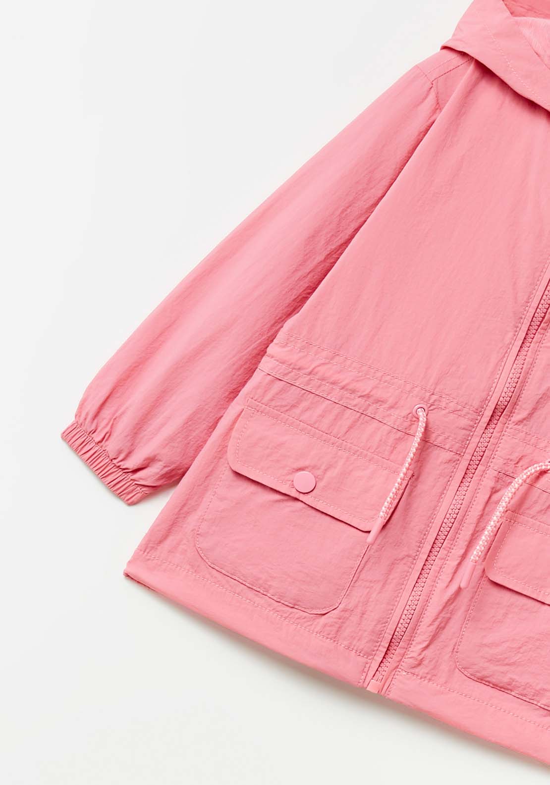 Plain Raincoat - Pink