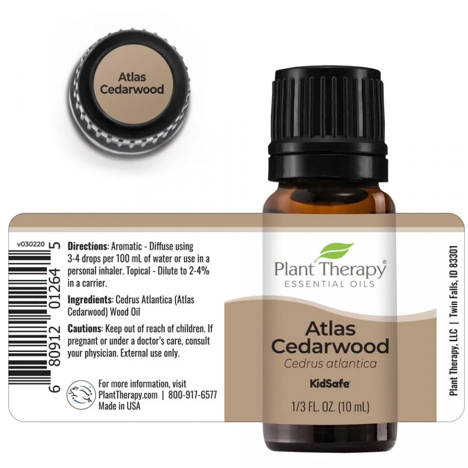 Plant Therapy Cedarwood Atlas Essential Oil