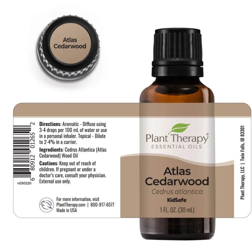 Plant Therapy Cedarwood Atlas Essential Oil