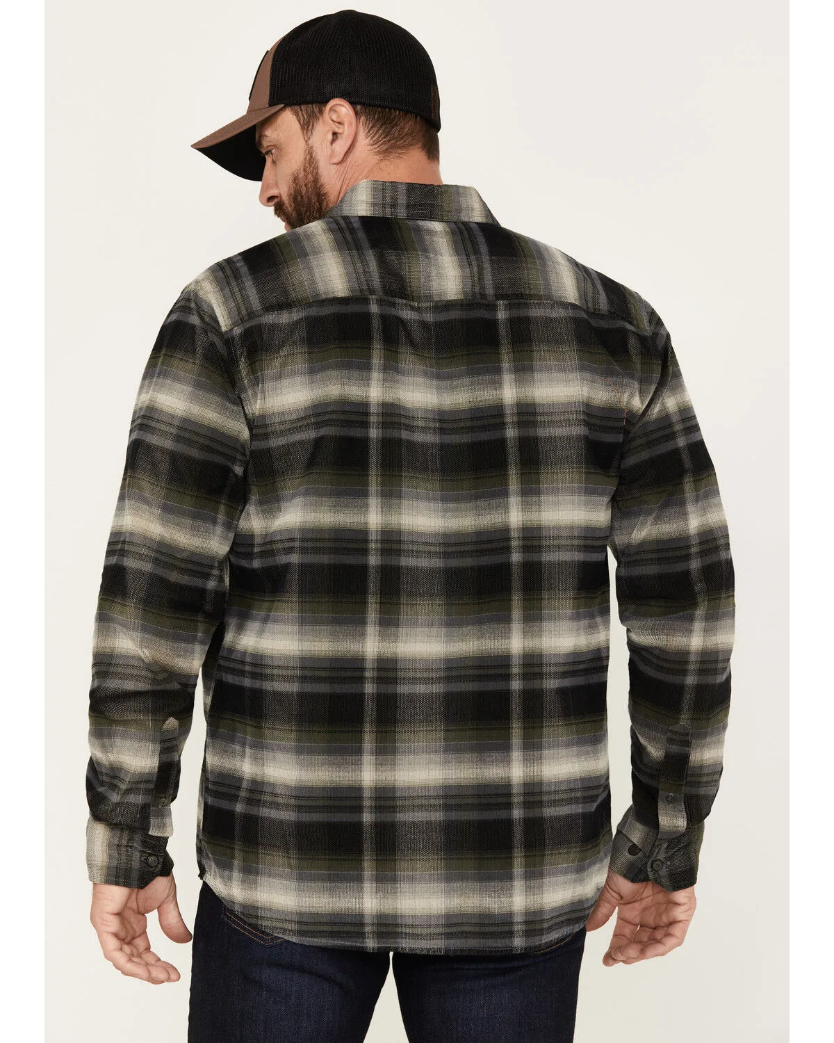 Product Name:  North River Men's Corduroy Medium Plaid Long Sleeve Button Down Shirt