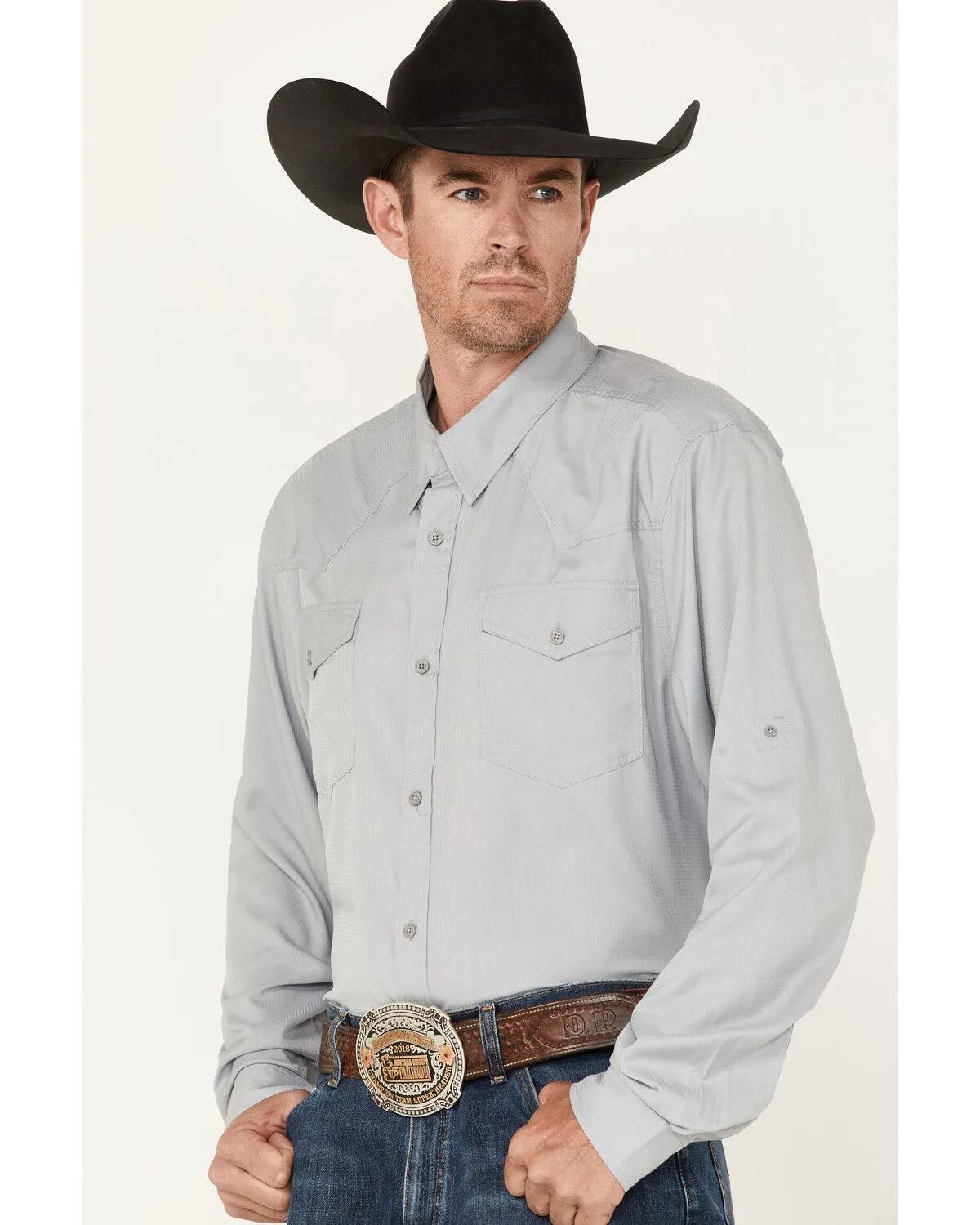 Product Name:  RANK 45® Men's Roughie Performance Long Sleeve Western Button-Down Shirt