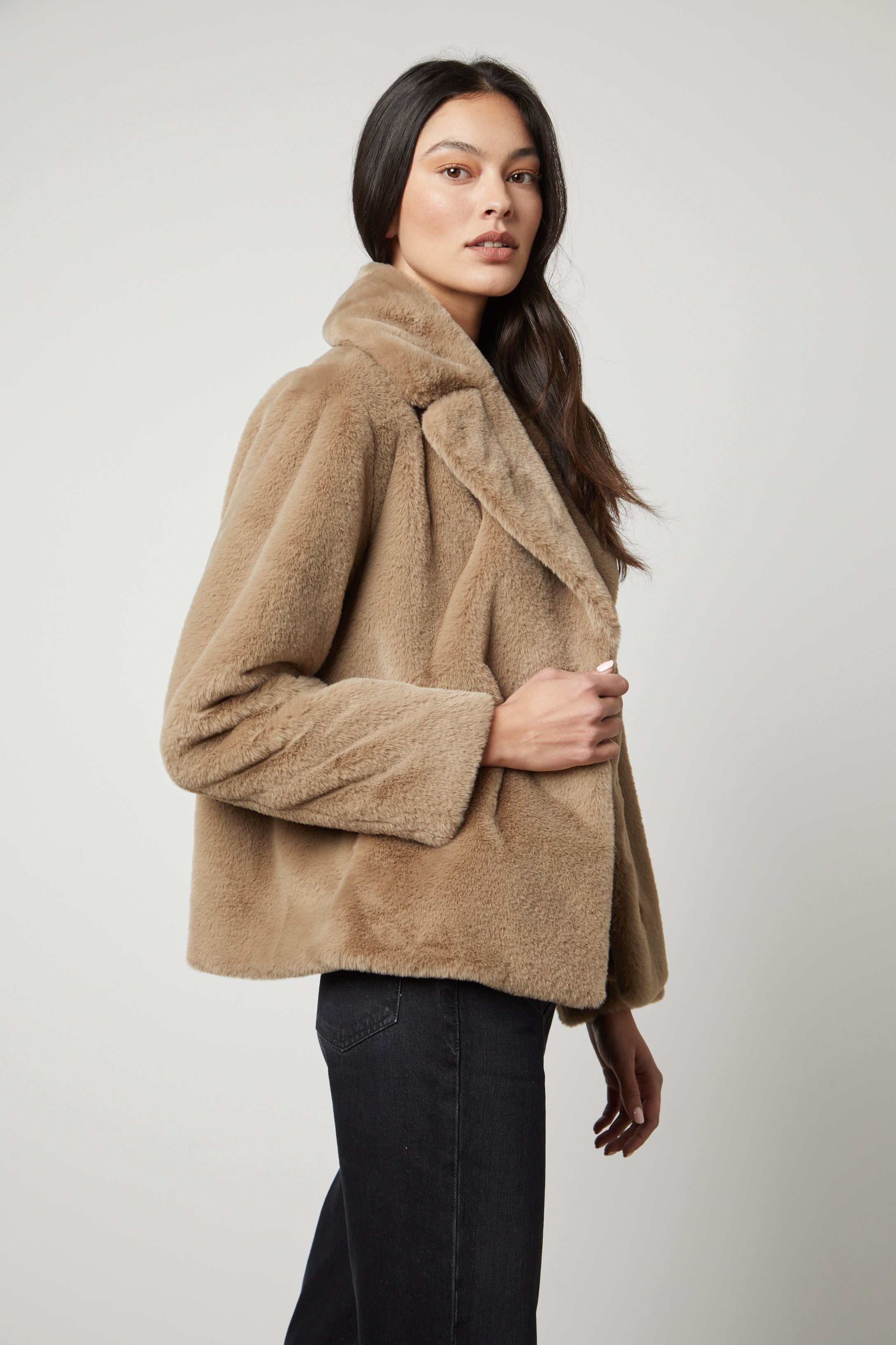 RAQUEL FAUX LUX FUR JACKET