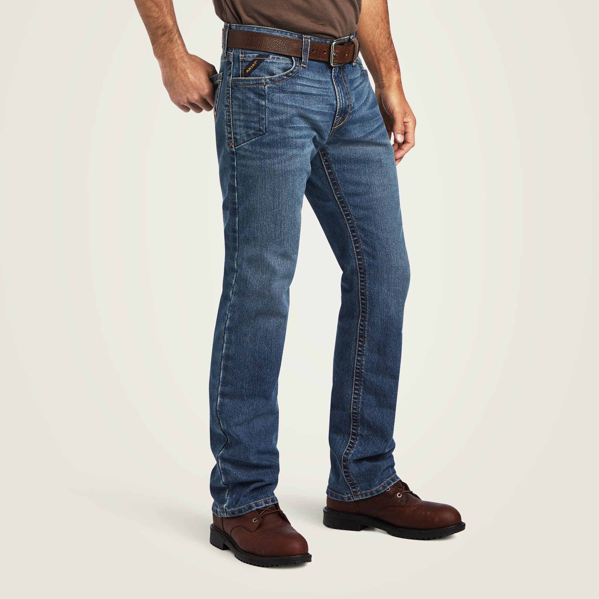 Rebar M7 DuraStretch Edge Stackable Straight Leg Jean