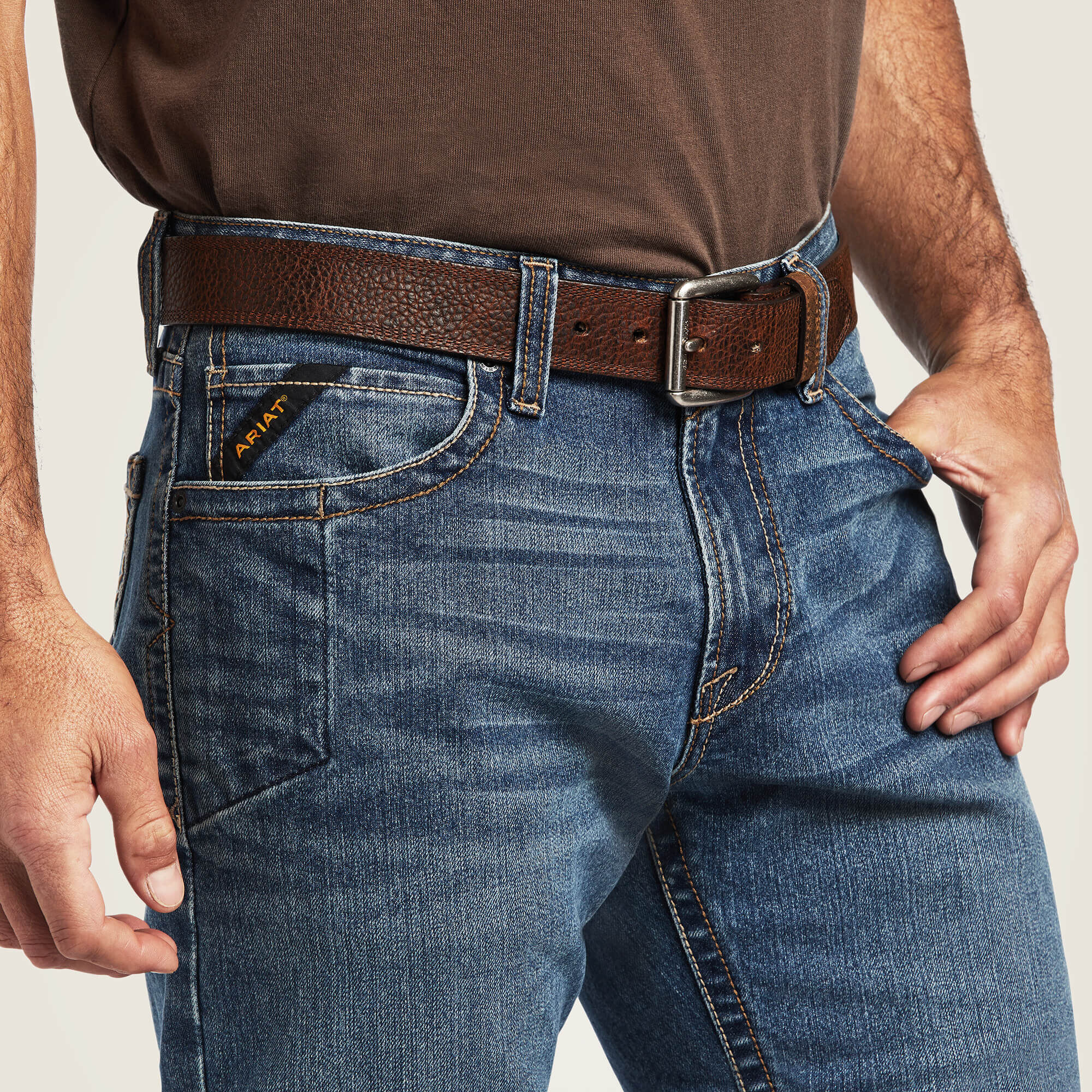 Rebar M7 DuraStretch Edge Stackable Straight Leg Jean