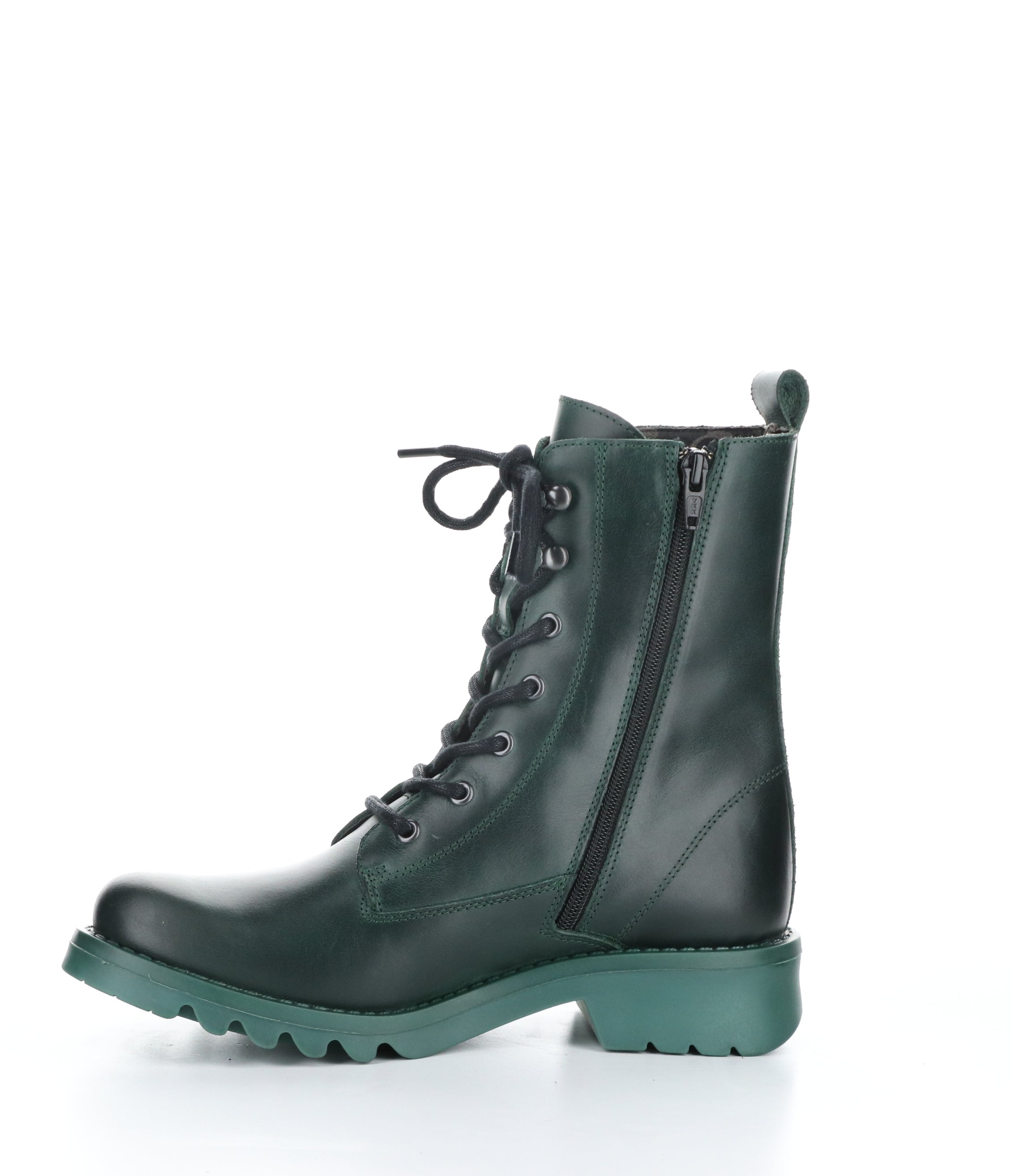 REID893FLY 002 PETROL Lace-up Boots