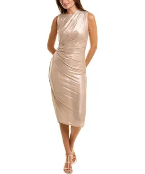 Sam Edelman Metallic Bodycon Midi Dress