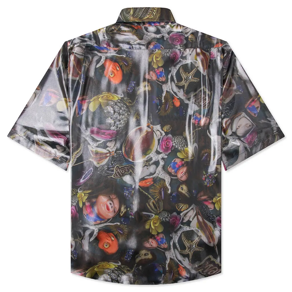 Short Sleeve Shirt - Black/Multi