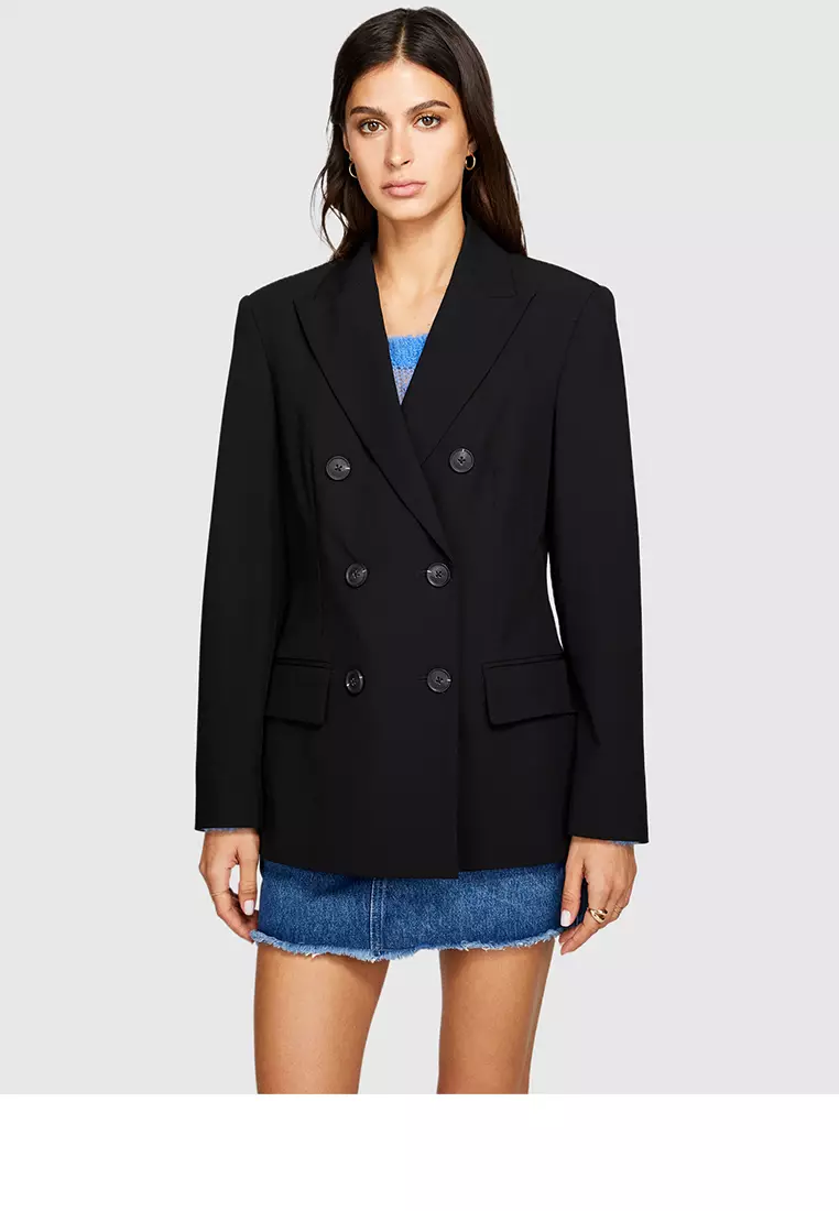 Sisley Double-Breasted Blazer