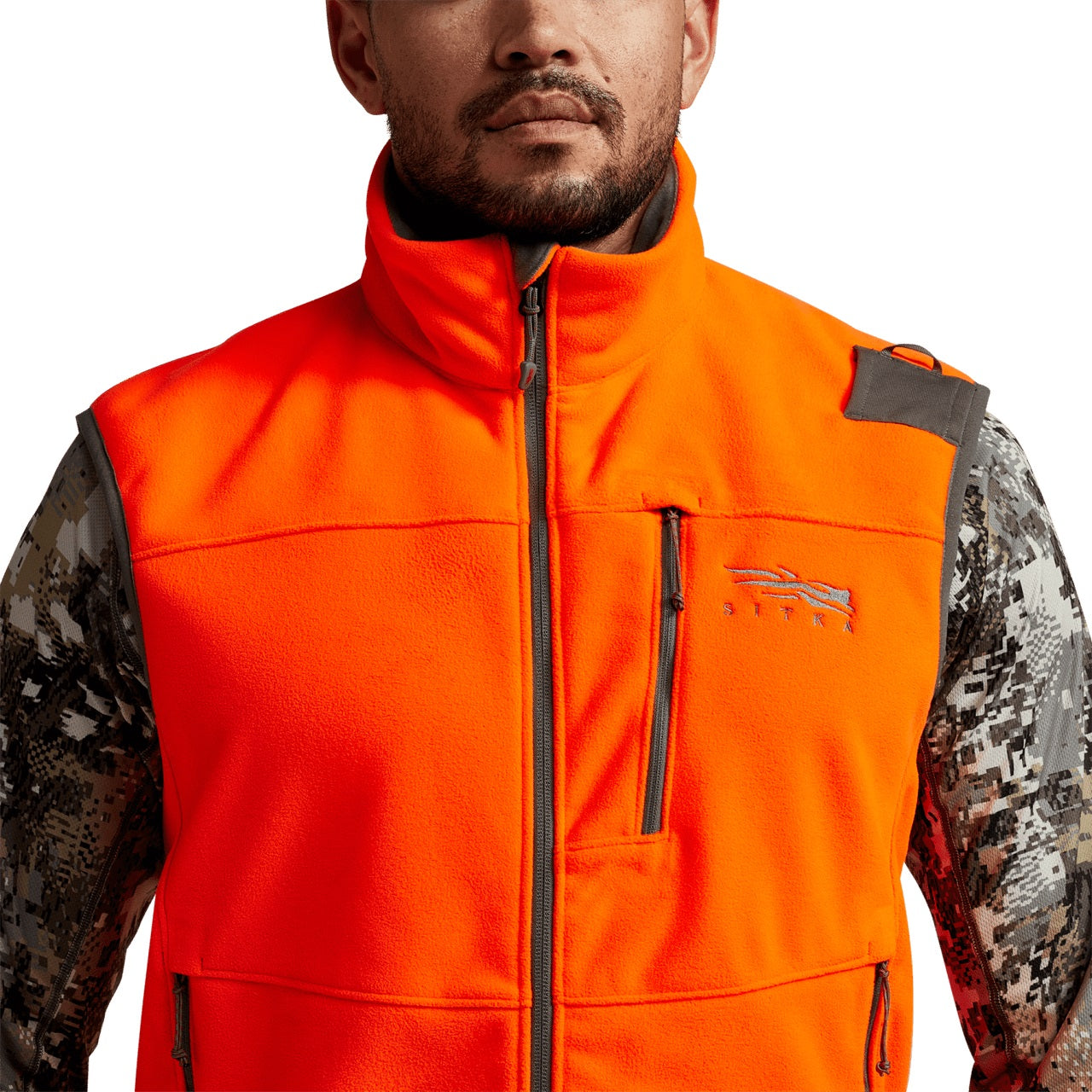 'Sitka' Men's Stratus Vest - Blaze Orange