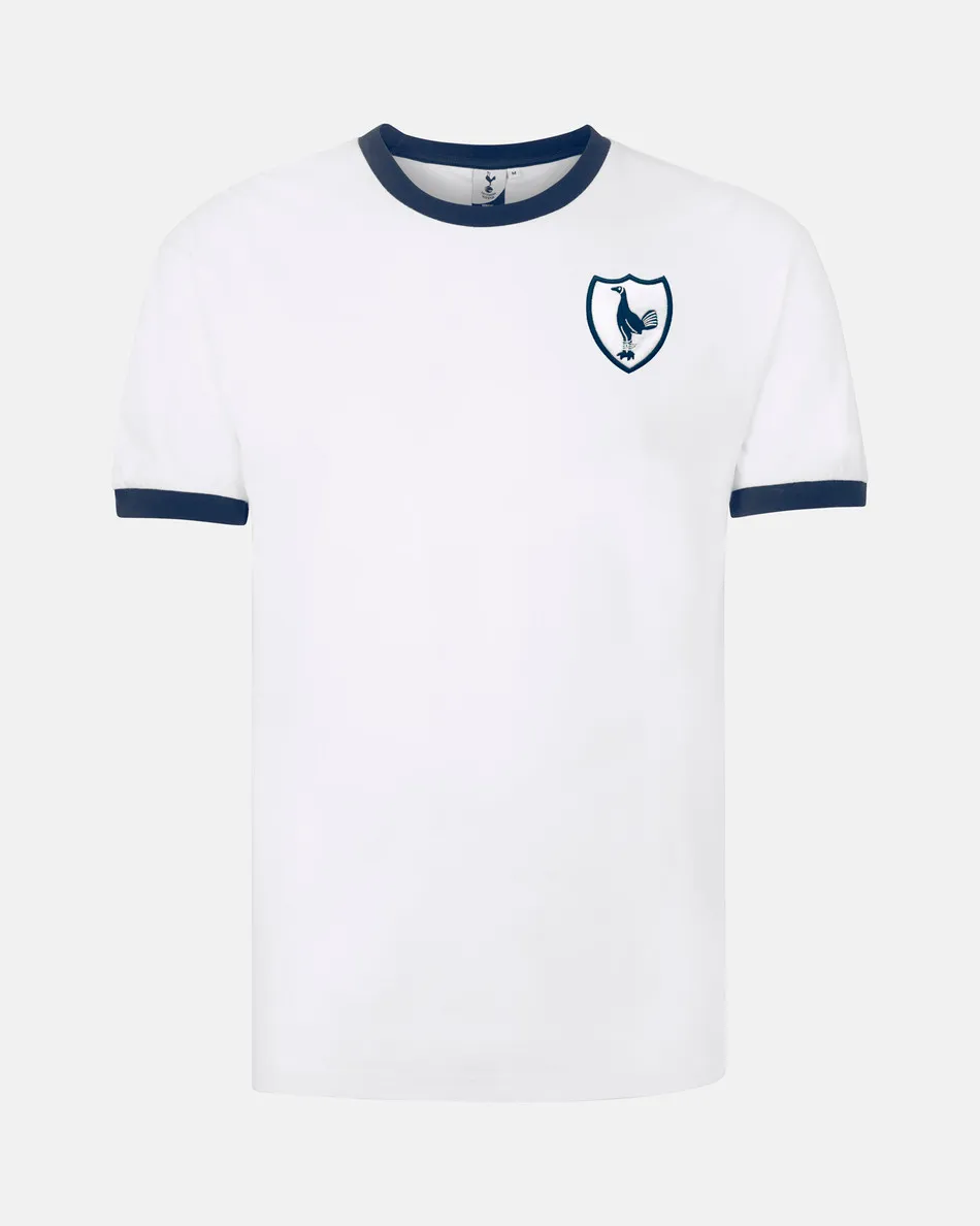 Spurs Retro Crest White Shirt