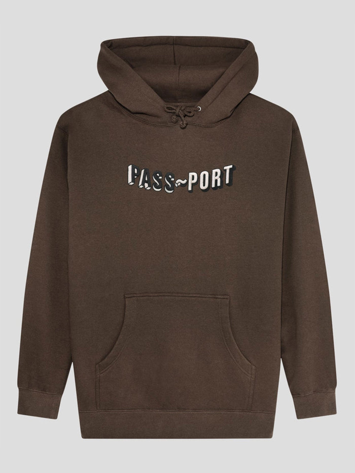 Sunken Logo Embroidery Hoodie