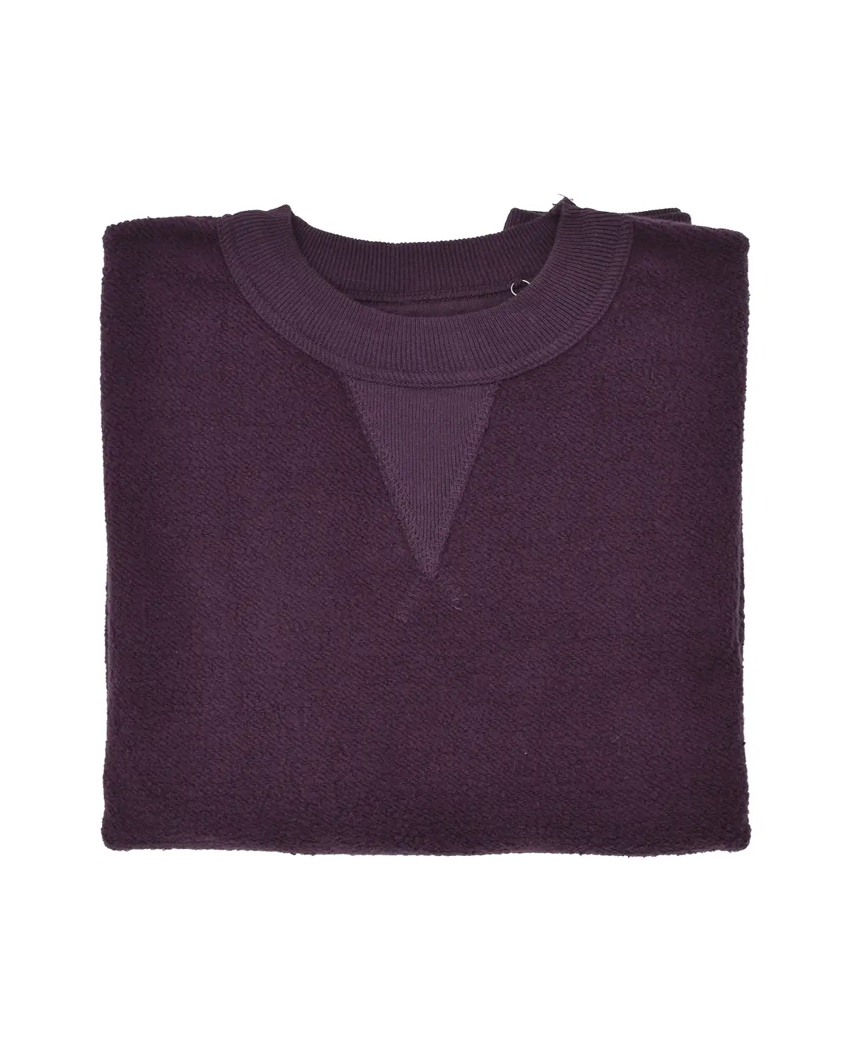 Sunray Hina Plum Purple Reversed Crewneck