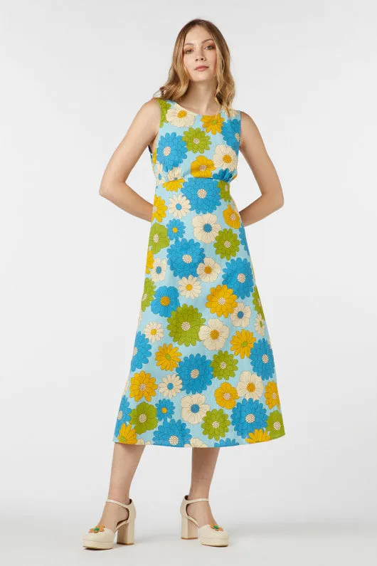 Susan Floral Midi Dress