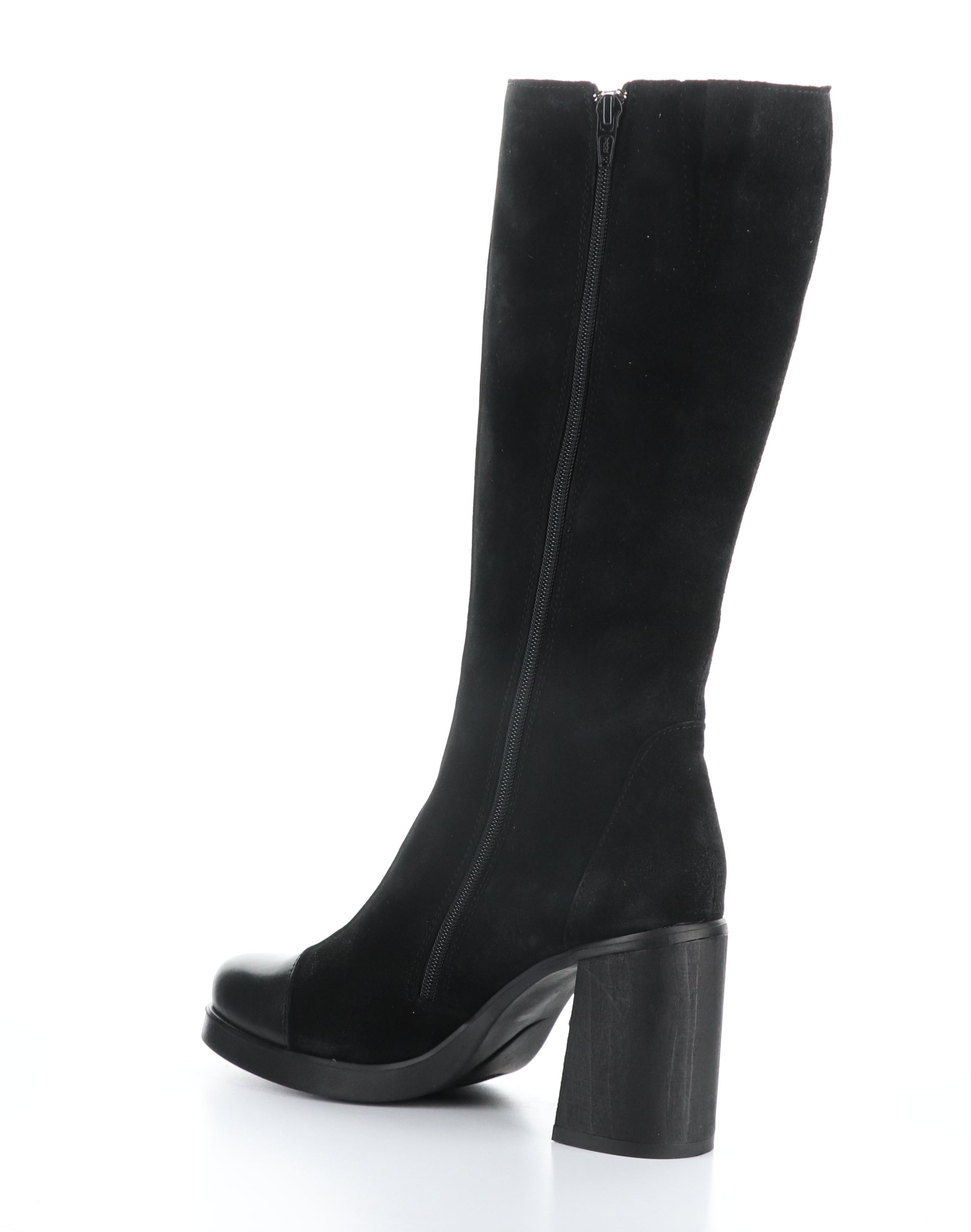 SUSI022FLY 000 BLACK Round Toe Boots