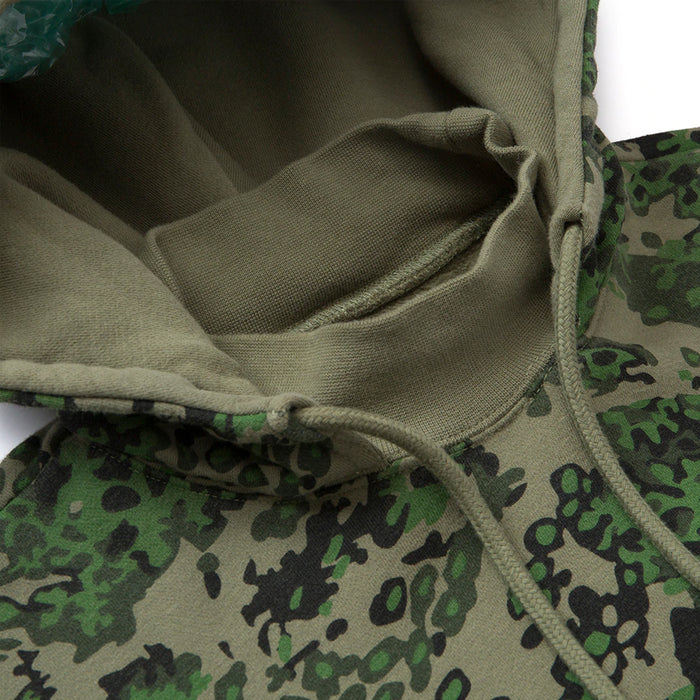 SWEAT HUF CONTRA MECKNECK VERT CAMO HOODIE