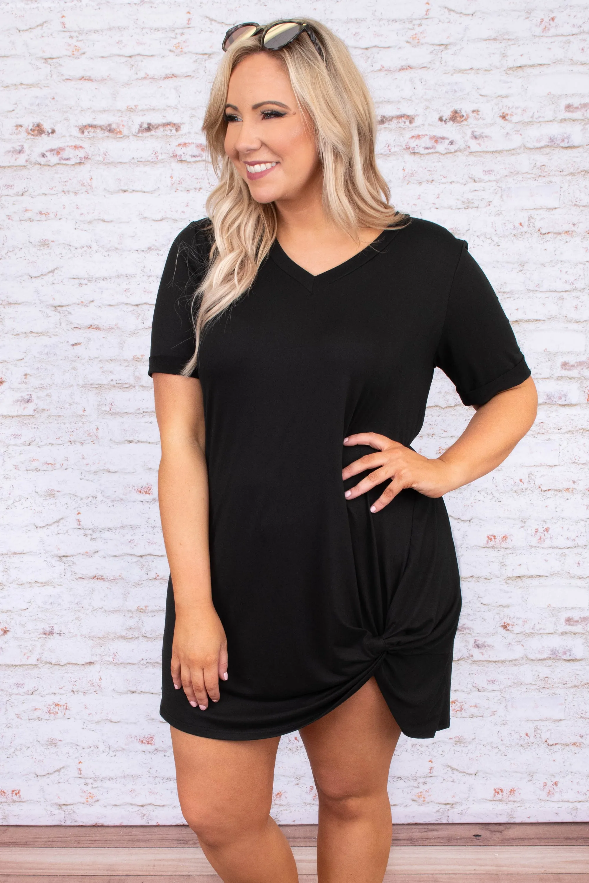 Sweetly Simple Dress, Black