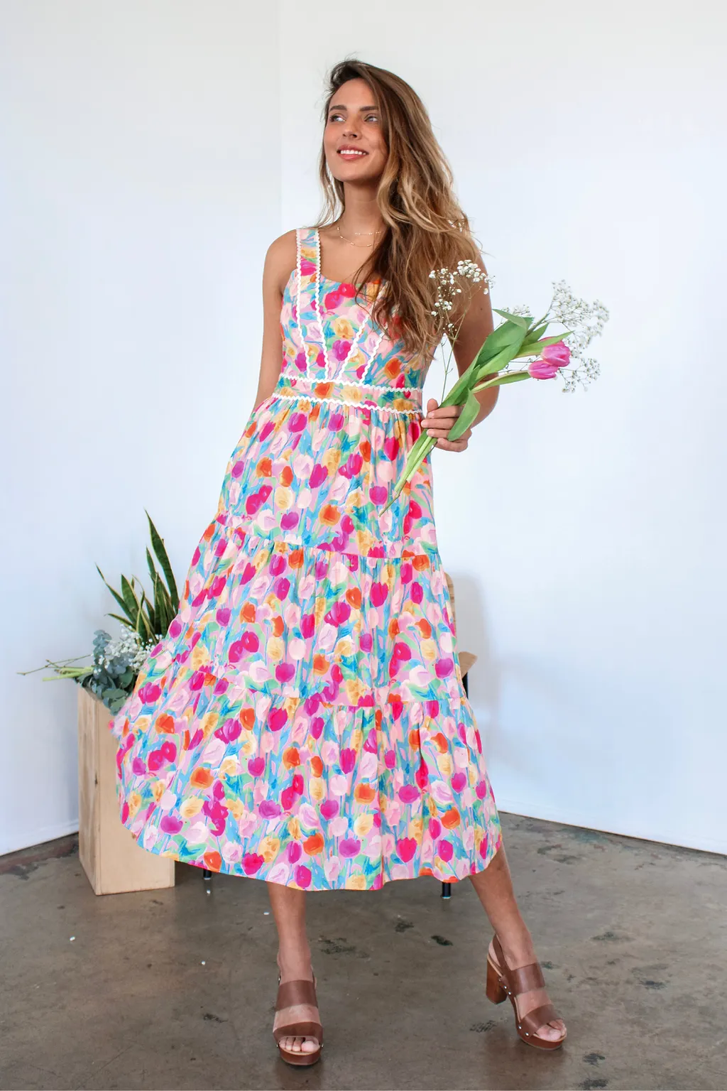 Sweetpea Midi Dress