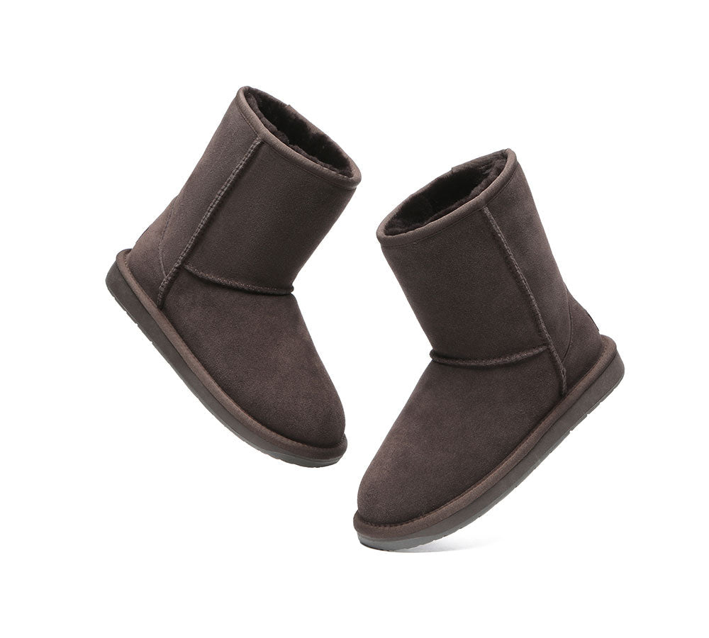 TARRAMARRA Premium Australian Sheepskin Boots Unisex Short Classic Plus