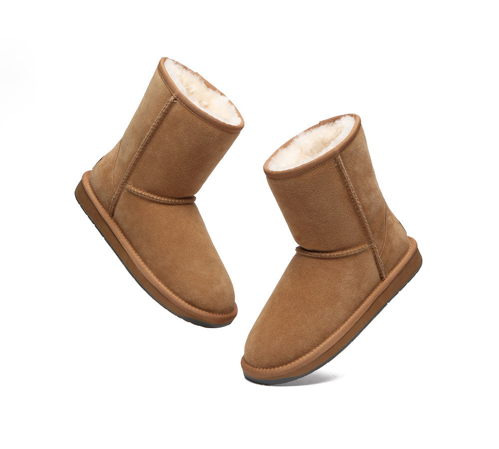 TARRAMARRA Premium Australian Sheepskin Boots Unisex Short Classic Plus