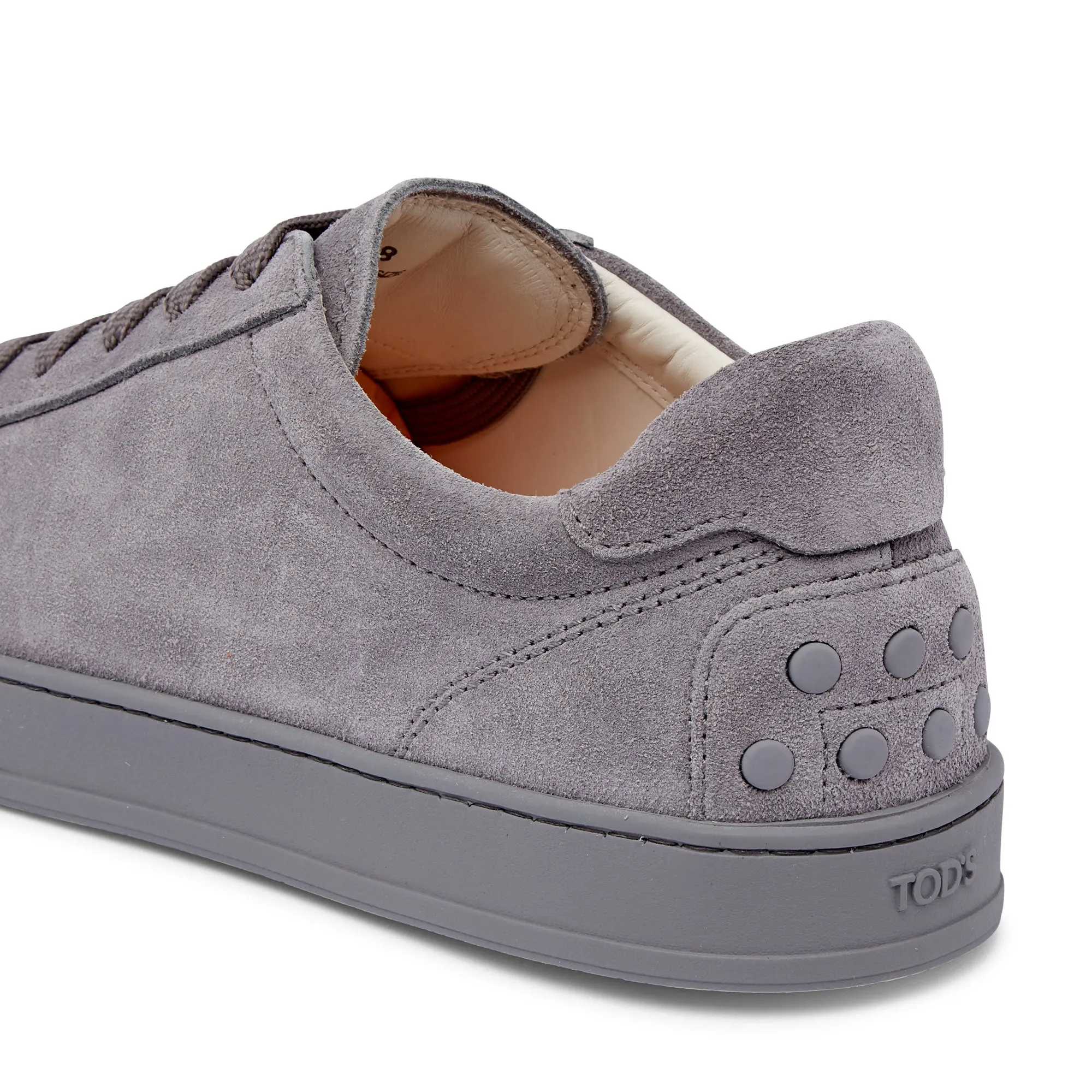 TOD's Low Top Suede Trainer (Grey)