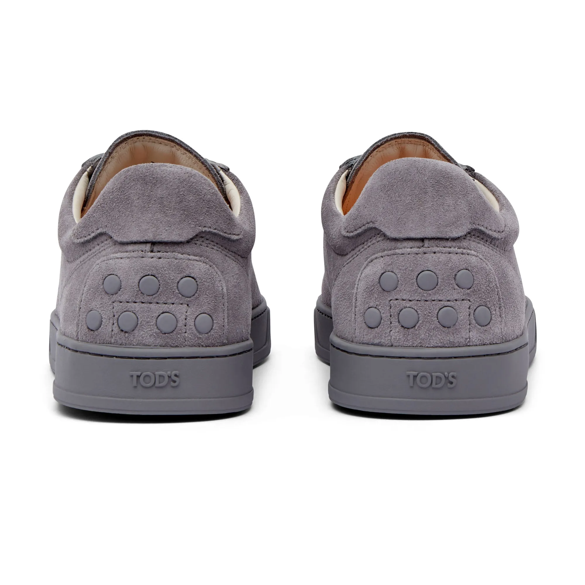 TOD's Low Top Suede Trainer (Grey)