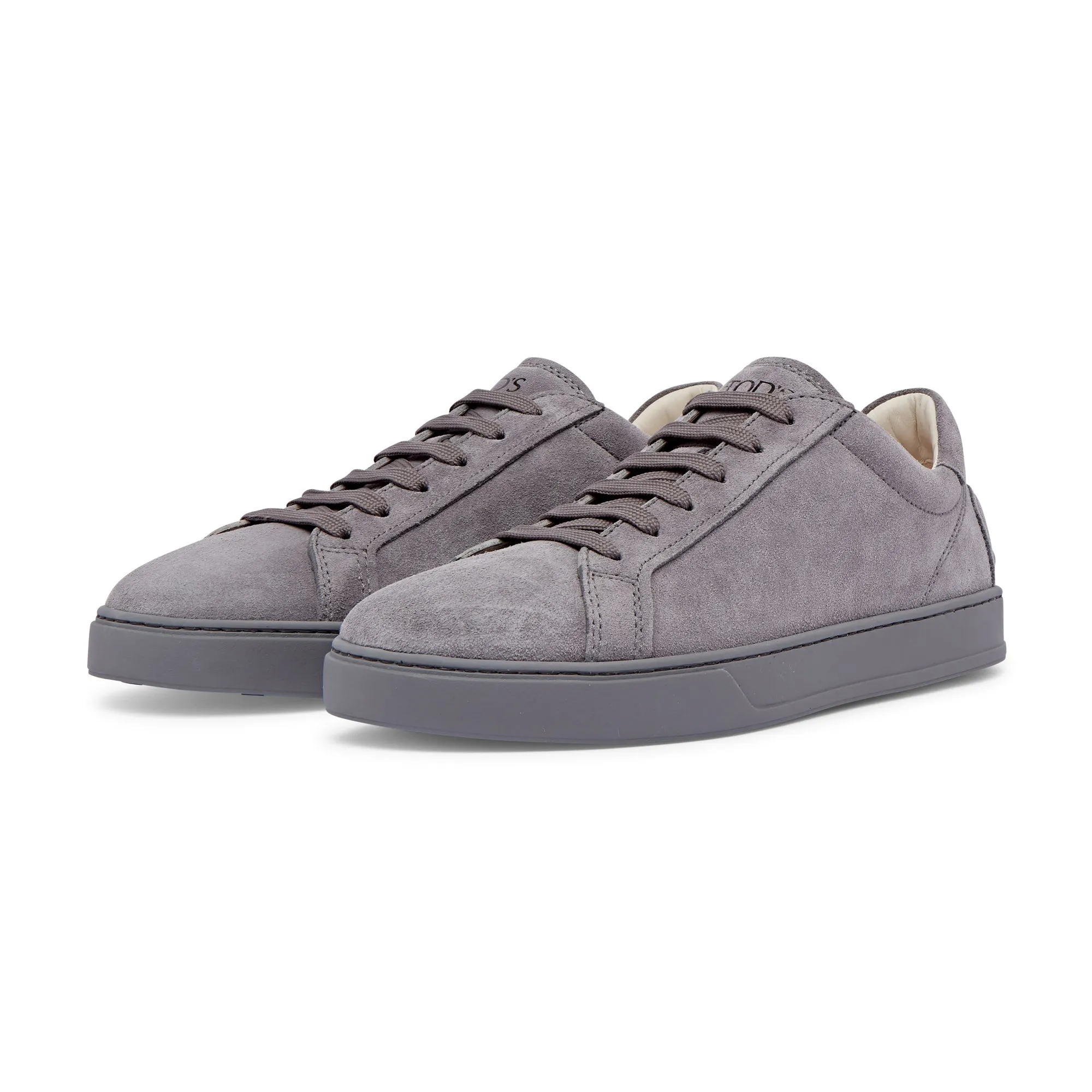 TOD's Low Top Suede Trainer (Grey)