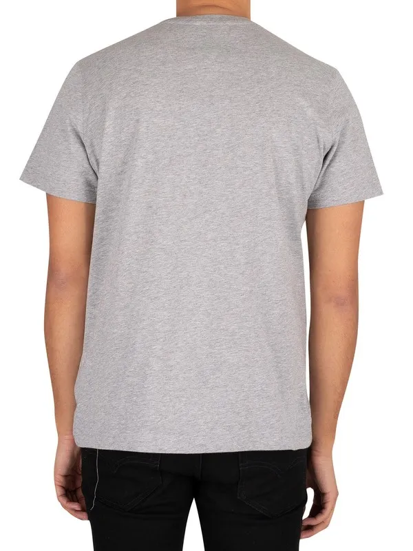 Tommy Jeans Original Jersey T-Shirt - Light Grey Heather