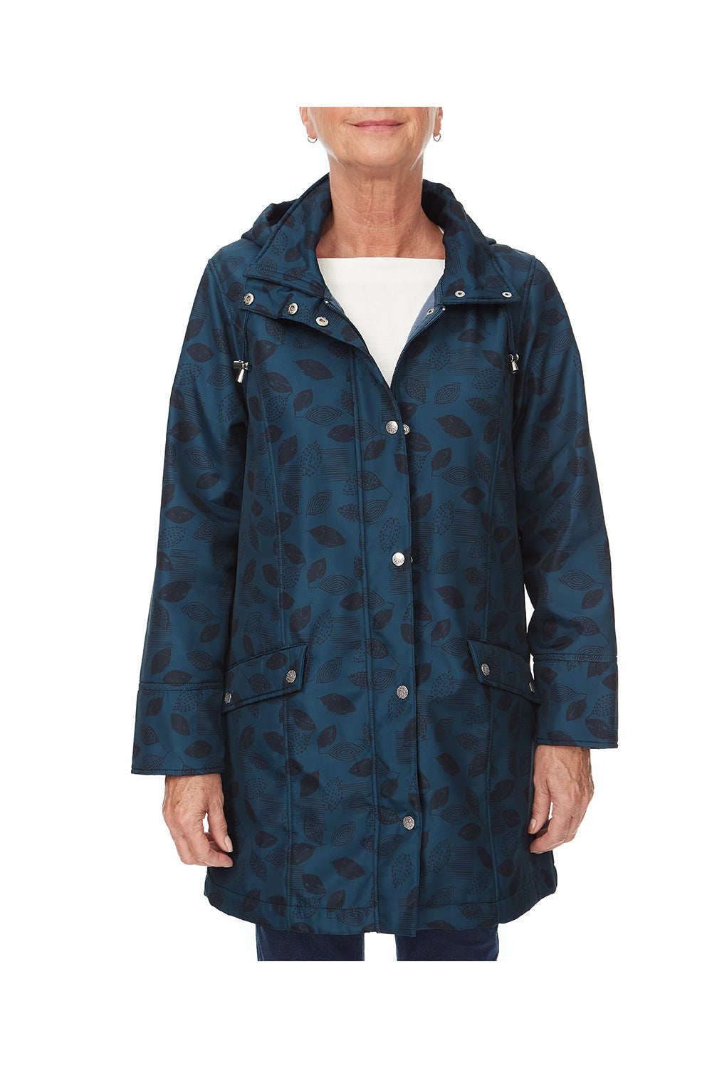 Tonal Rain Coat