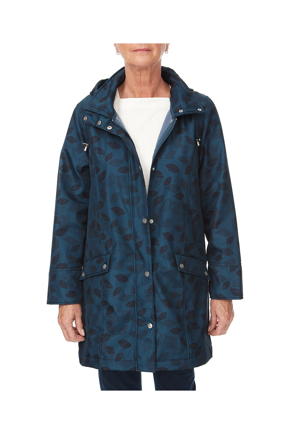 Tonal Rain Coat