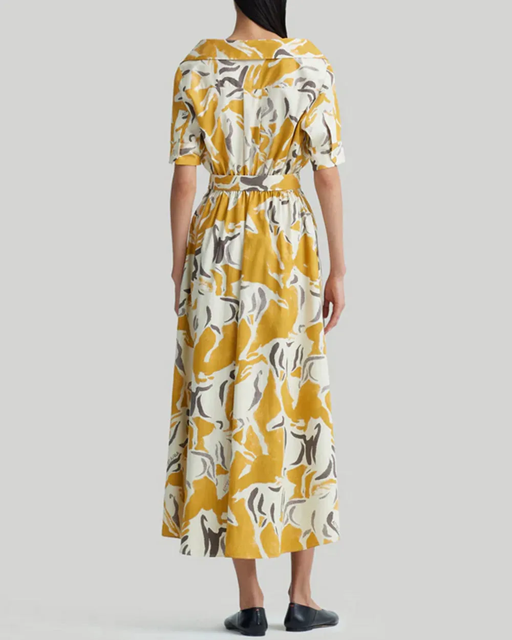 Tumeric Lydia Midi Dress