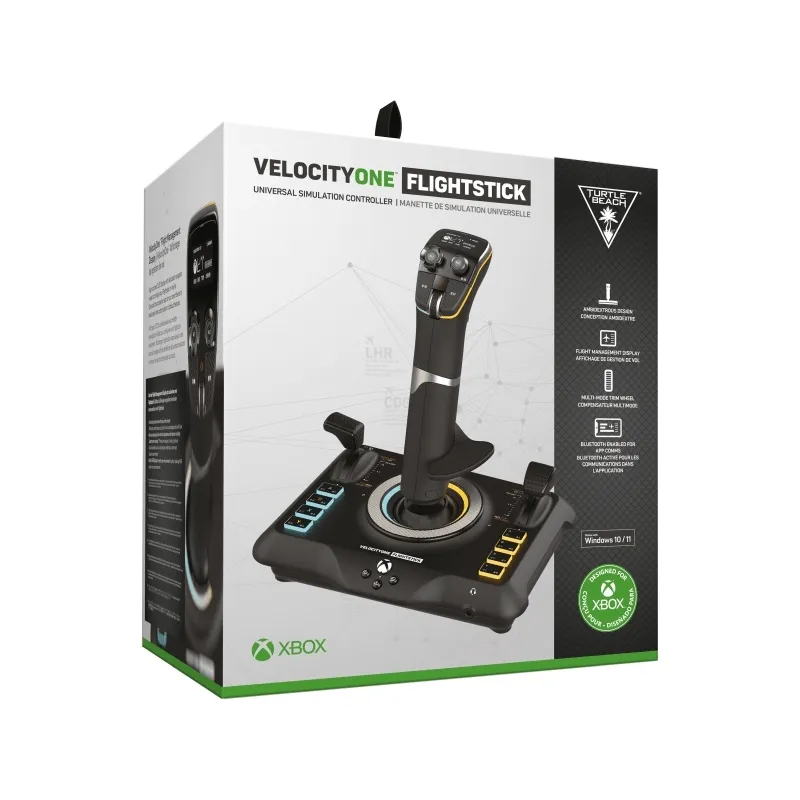 Turtle Beach Flightstick VelocityOne Control  PC Xbox Series X|S Xbox One Flight Stick