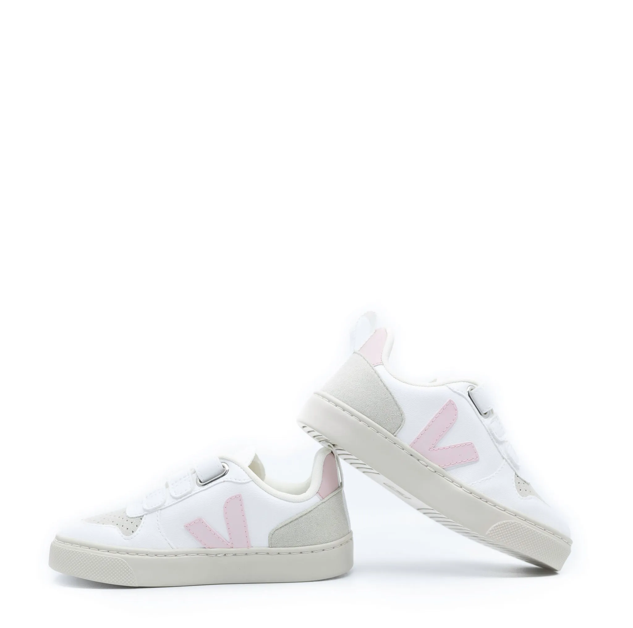 Veja White Petale Velcro Sneaker