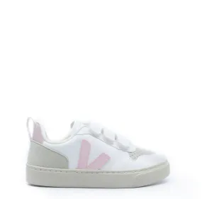 Veja White Petale Velcro Sneaker