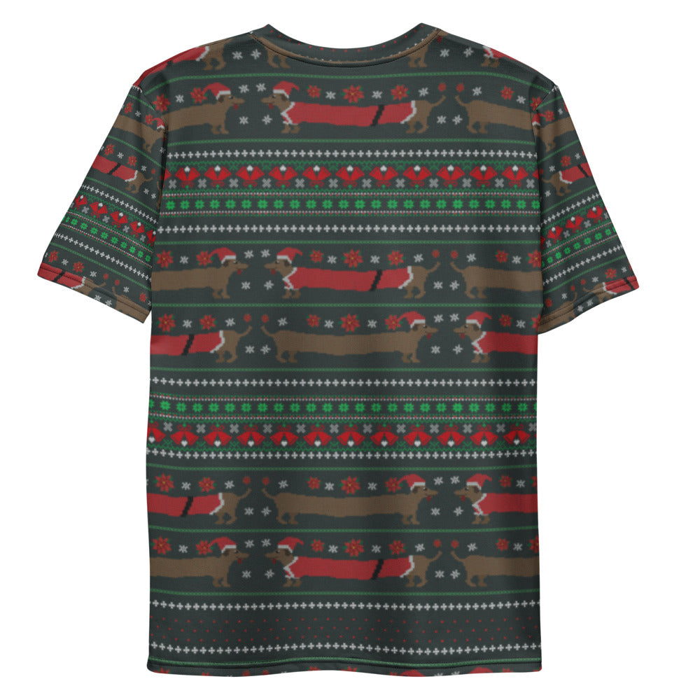 Wiener Wonderland Ugly Christmas Sweater T-Shirt