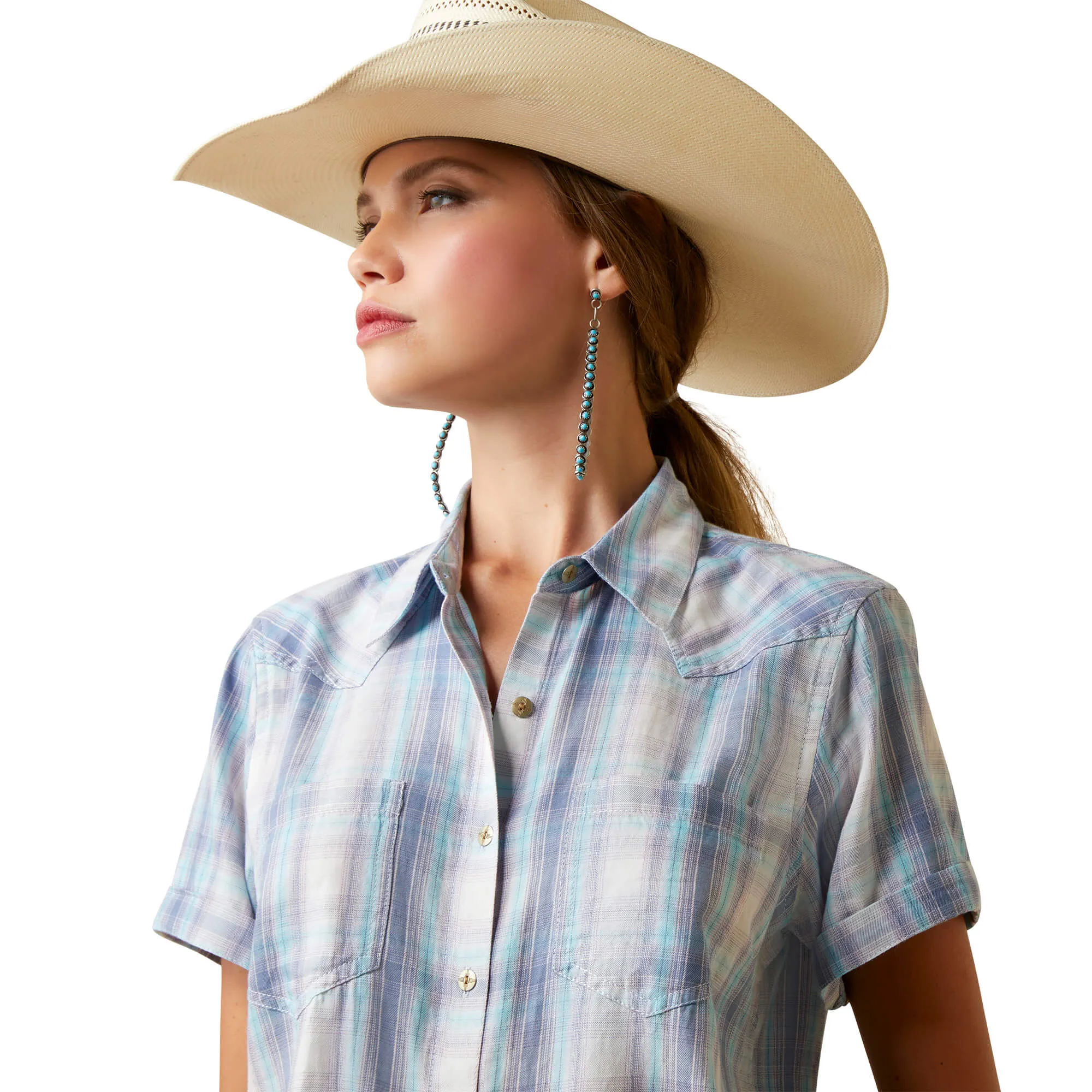 Women's Ariat REAL Billie Jean Button Down Shirt #10045226X