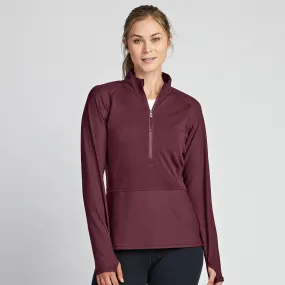 Women's Korsa Wool RibTech Half Zip