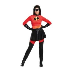 Womens Mrs. Incredible Skirted Deluxe Costume