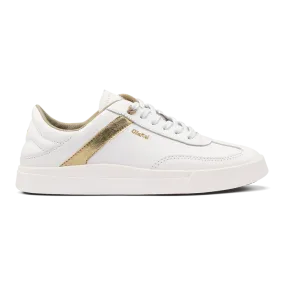 WOMEN'S OLUKAI HA'UPU SNEAKER | WHITE / WHITE