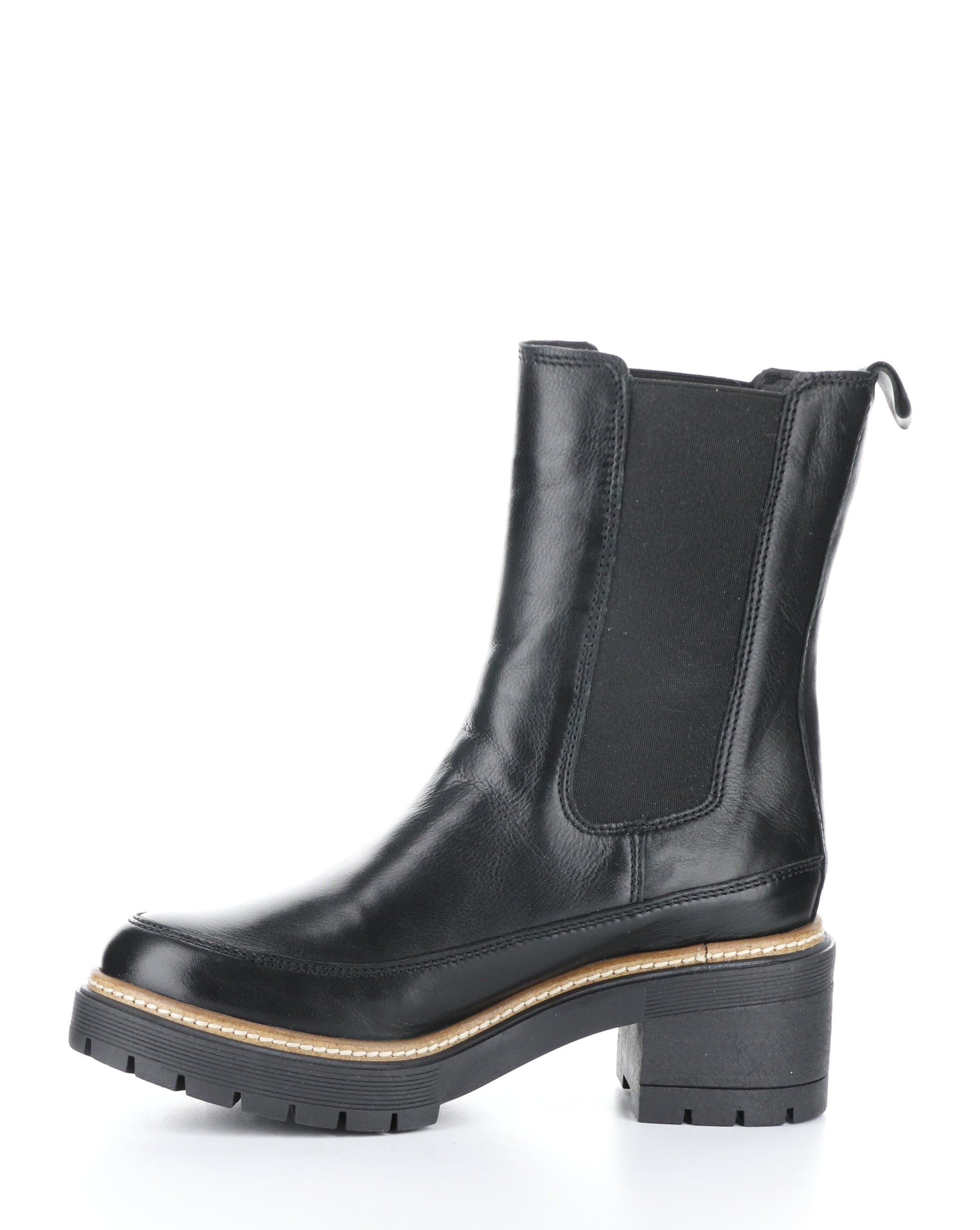 ZOZI BLACK Elasticated Boots